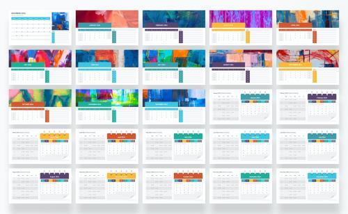 2024 Calendar PowerPoint Template 2024 Calendar PowerPoint Template