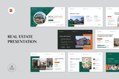 Real Estate PowerPoint Template Real Estate PowerPoint Template