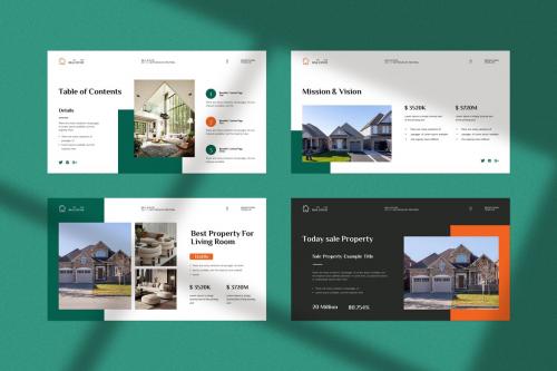 Real Estate PowerPoint Template Real Estate PowerPoint Template