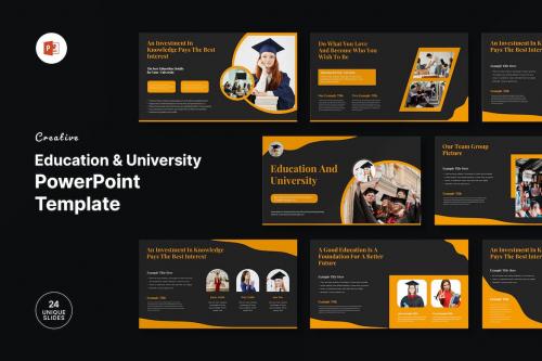 Education & University PowerPoint Template Education & University PowerPoint Template
