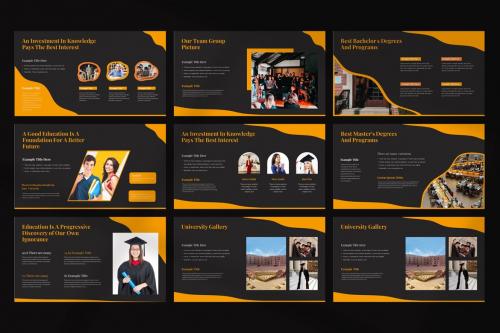 Education & University PowerPoint Template Education & University PowerPoint Template