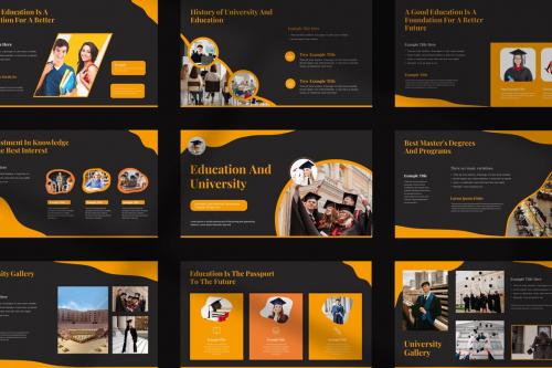 Education & University PowerPoint Template Education & University PowerPoint Template