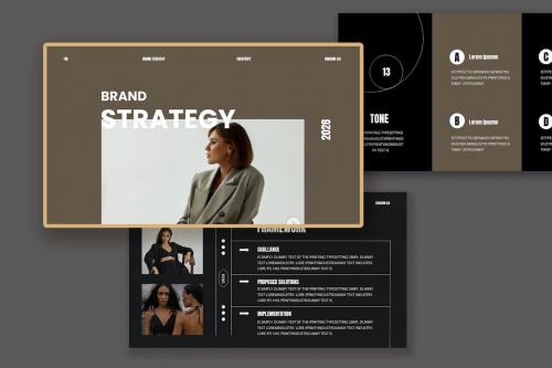 Brand Strategy Presentation Template Brand Strategy Presentation Template