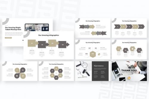 Moisture Simple Soft Business PowerPoint Template Moisture Simple Soft Business PowerPoint Template