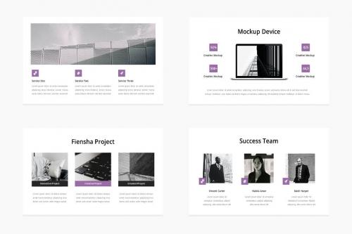 Fiensha - Minimalist PowerPoint Template