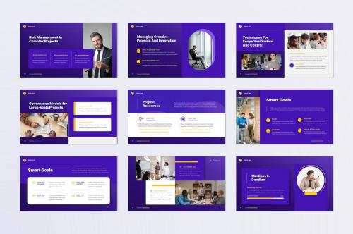 Project Management Business Powerpoint Template