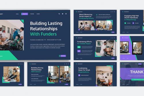 Fundraising Powerpoint Template