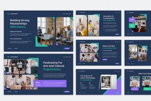 Fundraising Powerpoint Template