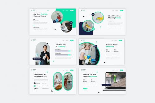Cleaning Service Powerpoint Template