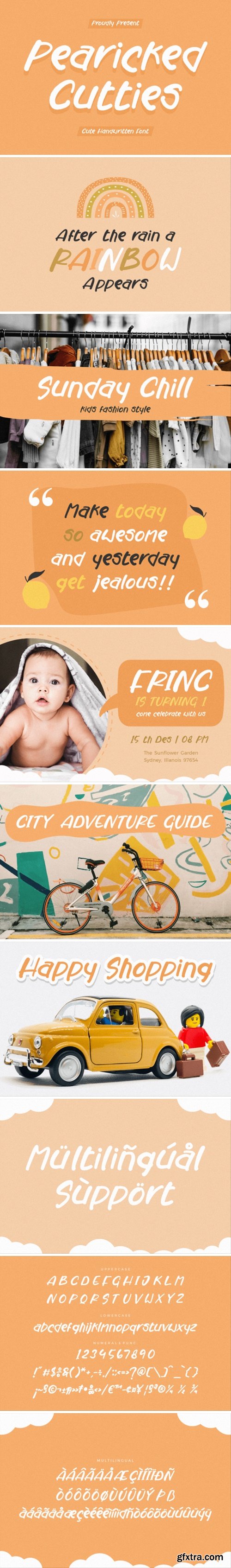 Pearicked Cutties Font