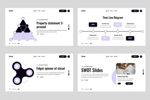 Sticad - Paper Business Powerpoint Template