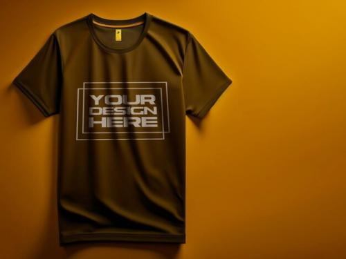 New Tshirt Mockup Text Free Tamplate Design