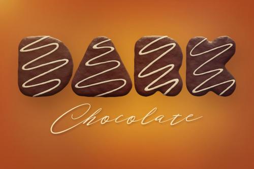 Deeezy - Chocolate Cake - 3D Lettering