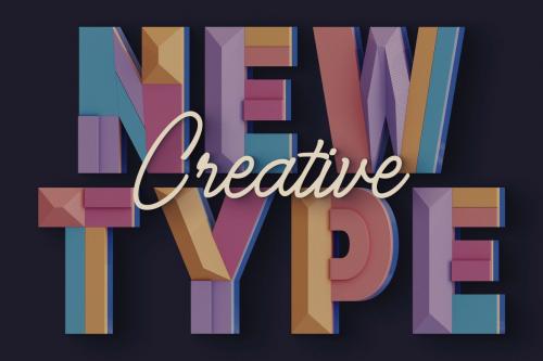 Deeezy - Decorative Geometry - 3D Lettering - View 2