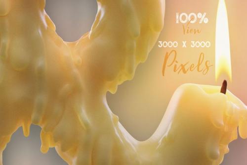 Deeezy - Candle Light – 3D Lettering Deeezy - Candle Light – 3D Lettering