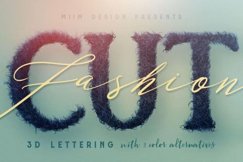 Deeezy - Hairy &ndash; 3D Lettering