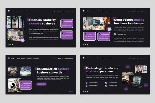 Dube - Business Consulting Powerpoint Template Dube - Business Consulting Powerpoint Template
