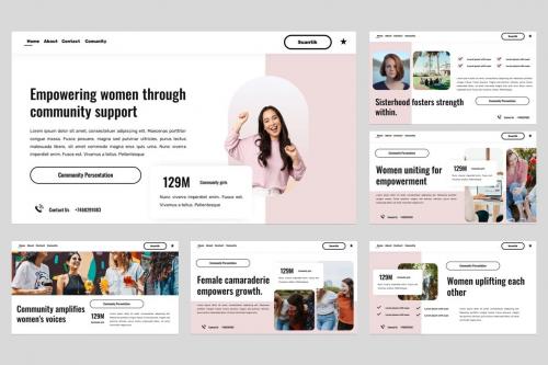 Suantik - Beauty Salon Powerpoint Template Suantik - Beauty Salon Powerpoint Template