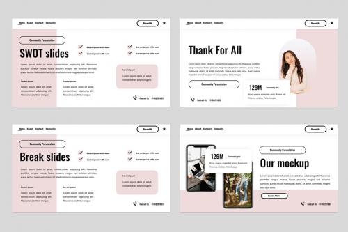 Suantik - Beauty Salon Powerpoint Template Suantik - Beauty Salon Powerpoint Template