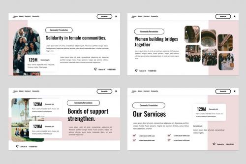 Suantik - Beauty Salon Powerpoint Template Suantik - Beauty Salon Powerpoint Template