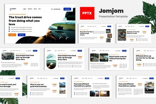Jomjom - Driving School Powerpoint Template