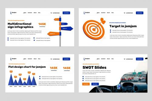 Jomjom - Driving School Powerpoint Template