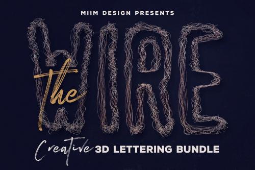 Deeezy - The Wire &ndash; 3D Lettering