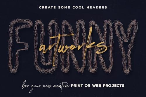 Deeezy - The Wire &ndash; 3D Lettering