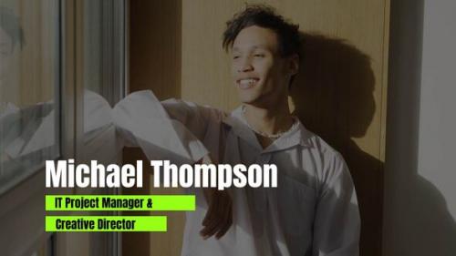 Minimalist Lower Thirds | Premiere Pro - 49618538