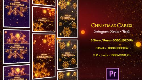 Christmas Cards - Instagram Stories - Premiere Pro - 49622360
