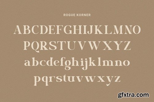 Rogue Korner - Strong Headline Font UH9B8EA