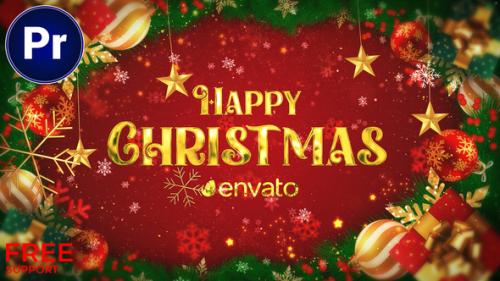 Videohive - Merry Christmas Intro || Xmas Intro MOGRT - 49651284