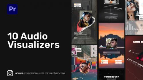 Design Instagram Audio Visualizers for Premiere Pro - 49653380