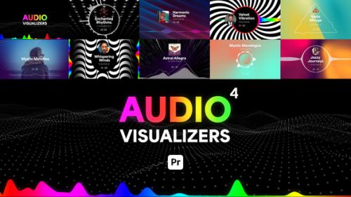 Audio Visualizers Pack 4 for Premiere Pro - 49661092