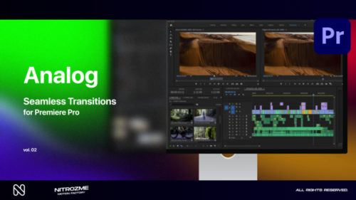 Analog Transitions Vol. 02 for Premiere Pro - 49668307