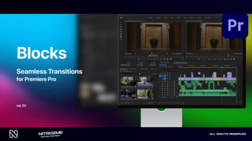 Blocks Transitions Vol. 02 for Premiere Pro - 49668356