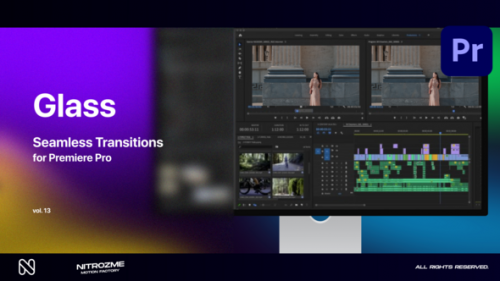 Glass Transitions Vol. 13 for Premiere Pro - 49668380