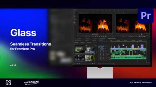 Glass Transitions Vol. 16 for Premiere Pro - 49668399