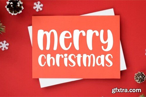 Cartones Font - A Modern Christmas Font HKD2WWQ