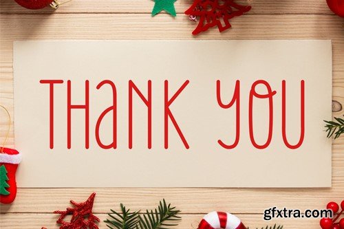 Christen Font - A Modern Christmas Font W29633U