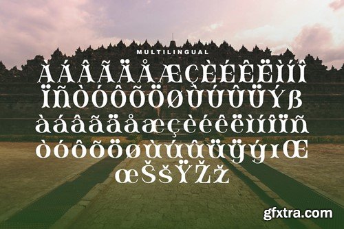 Budaya - Classic Culture Font XRMDYWS