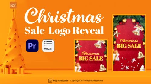Christmas Sale Logo Reveal For Premiere Pro - 49670108