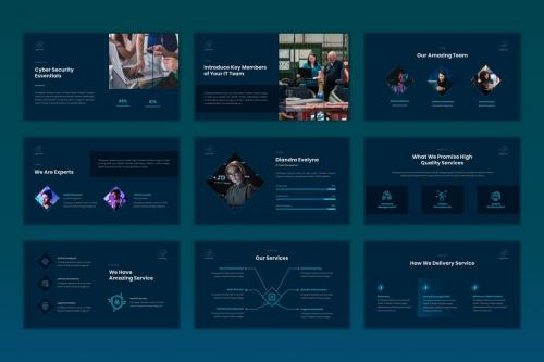 IT-Present - IT Solution PowerPoint Template