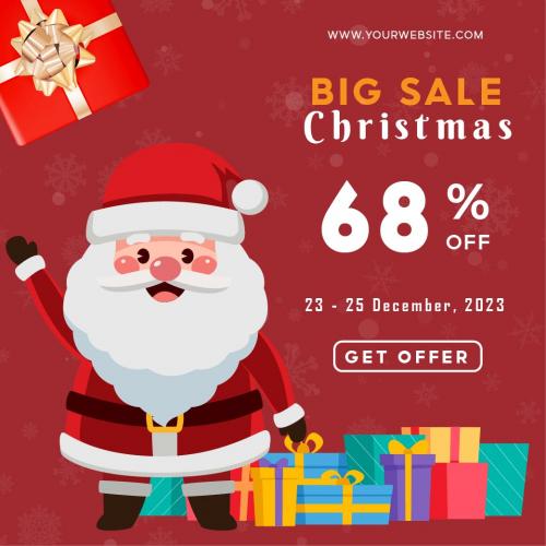 Xmas Ad Banner Pack Template