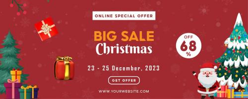 Xmas Ad Banner Pack Template