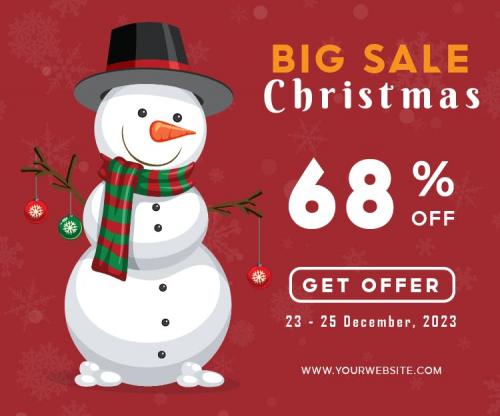 Xmas Ad Banner Pack Template