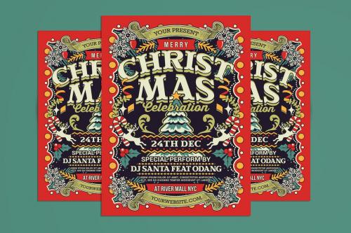 Christmas Celebration Flyer Christmas Celebration Flyer