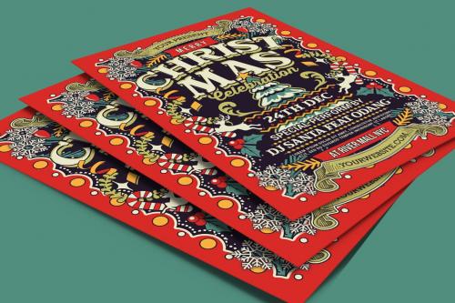 Christmas Celebration Flyer Christmas Celebration Flyer