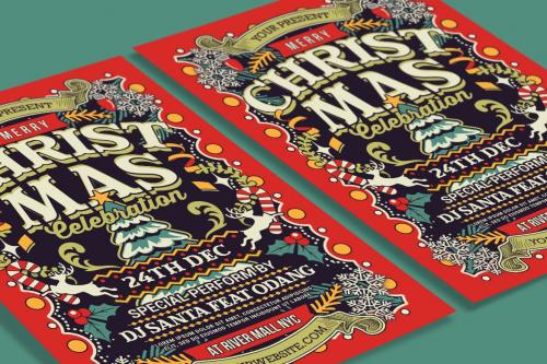Christmas Celebration Flyer Christmas Celebration Flyer