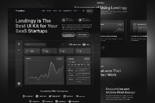 Landingy - Saas Marketing Website UI Kit Landingy - Saas Marketing Website UI Kit